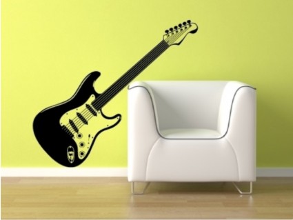 Samolepky na stenu - Gitara