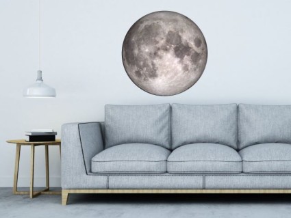 Samolepiace dekorácie - Mesiac